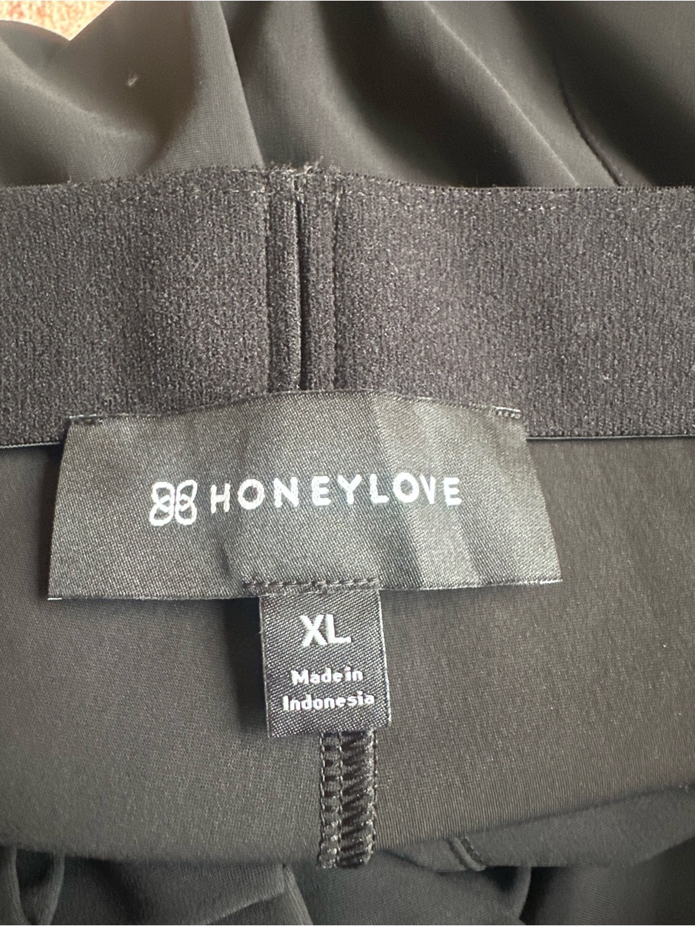 Honeylove perfectionist work pant black Italian stretch woven BTPT00004 size XL - Picture 3 of 10